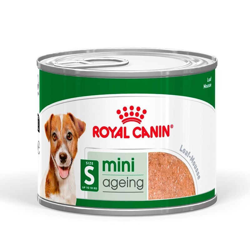 Royal Canin Mini Ageing Patè 195g - Cibo Umido per Cani Royal Canin Mini Ageing Patè 195g - Cibo Umido per Cani